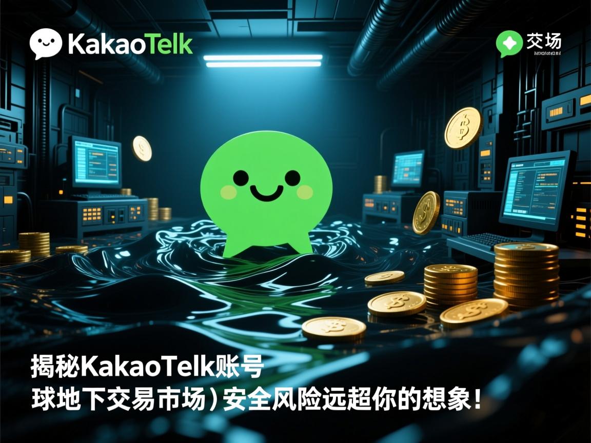 暗流涌动!揭秘KakaoTalk账号地下交易市场,安全风险远超你的想象!