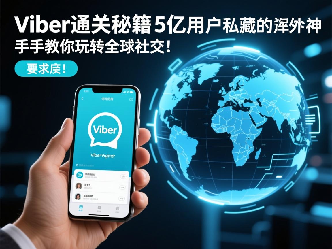 Viber通关秘籍,5亿用户私藏的海外通讯神器,手把手教你玩转全球社交!