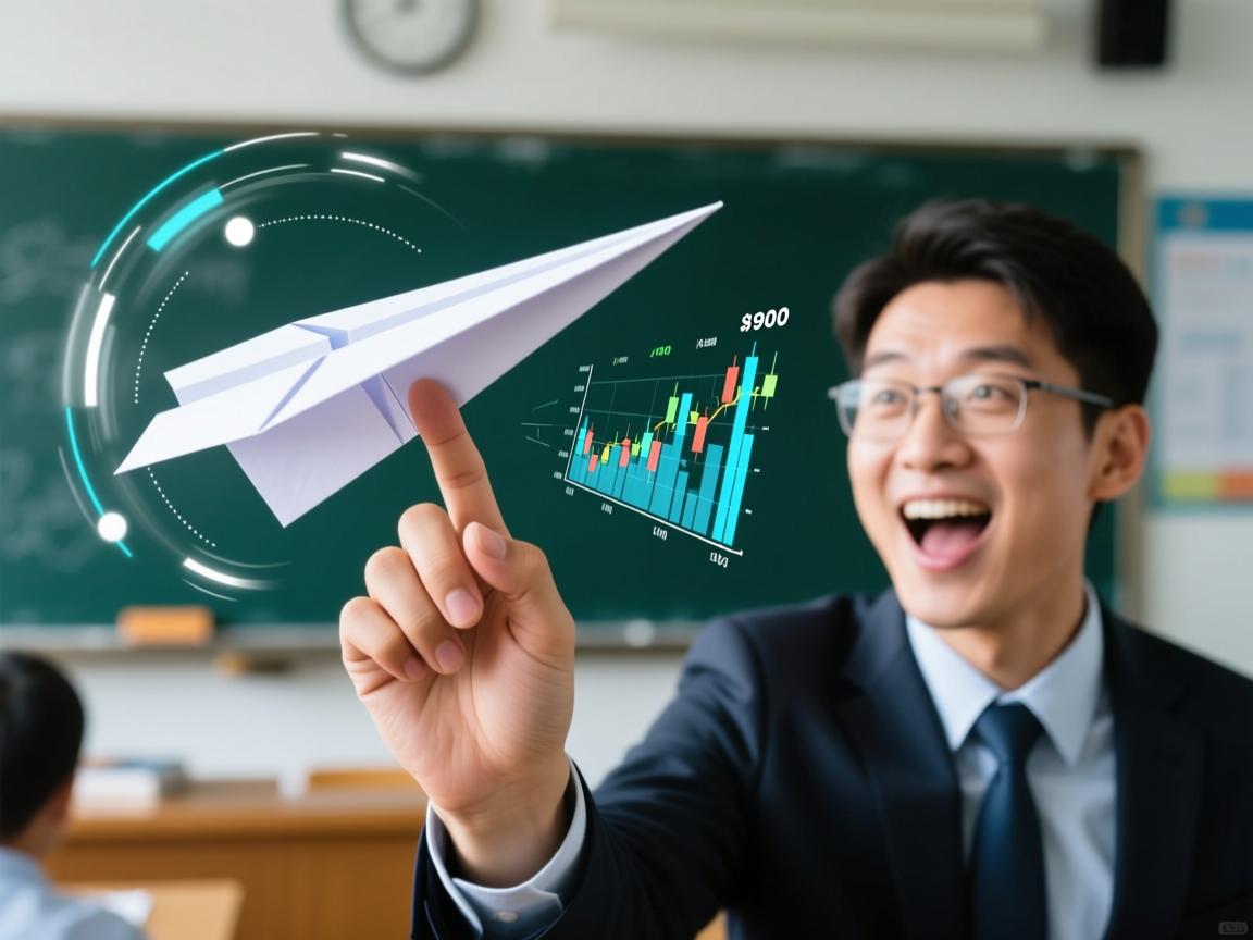 纸飞机空中急转90度!物理老师当场懵了,秘密竟藏在你的指尖