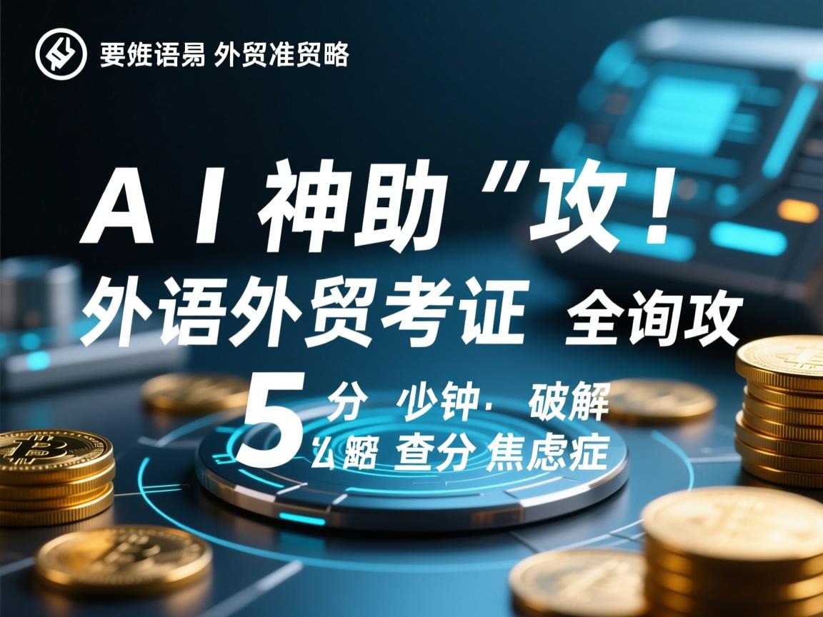 AI神助攻!外语外贸准考证查询全攻略,5分钟破解查分焦虑症