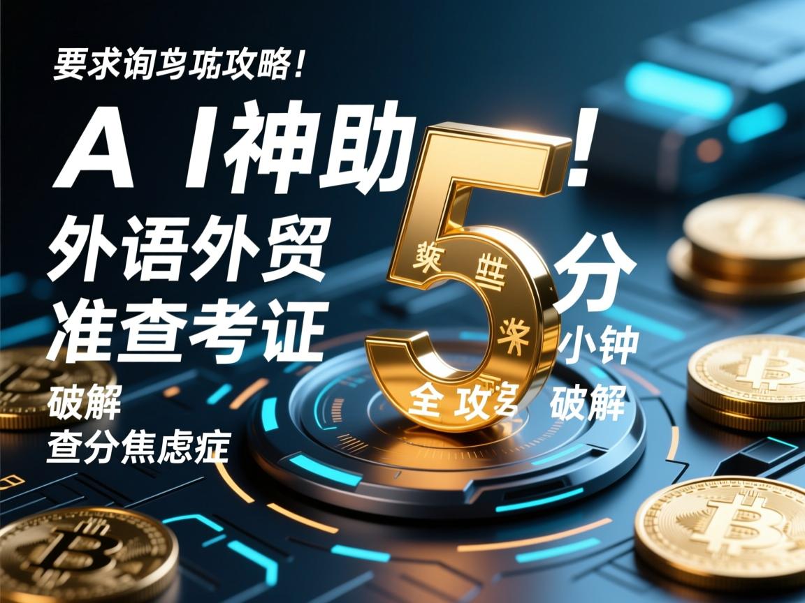 AI神助攻!外语外贸准考证查询全攻略,5分钟破解查分焦虑症