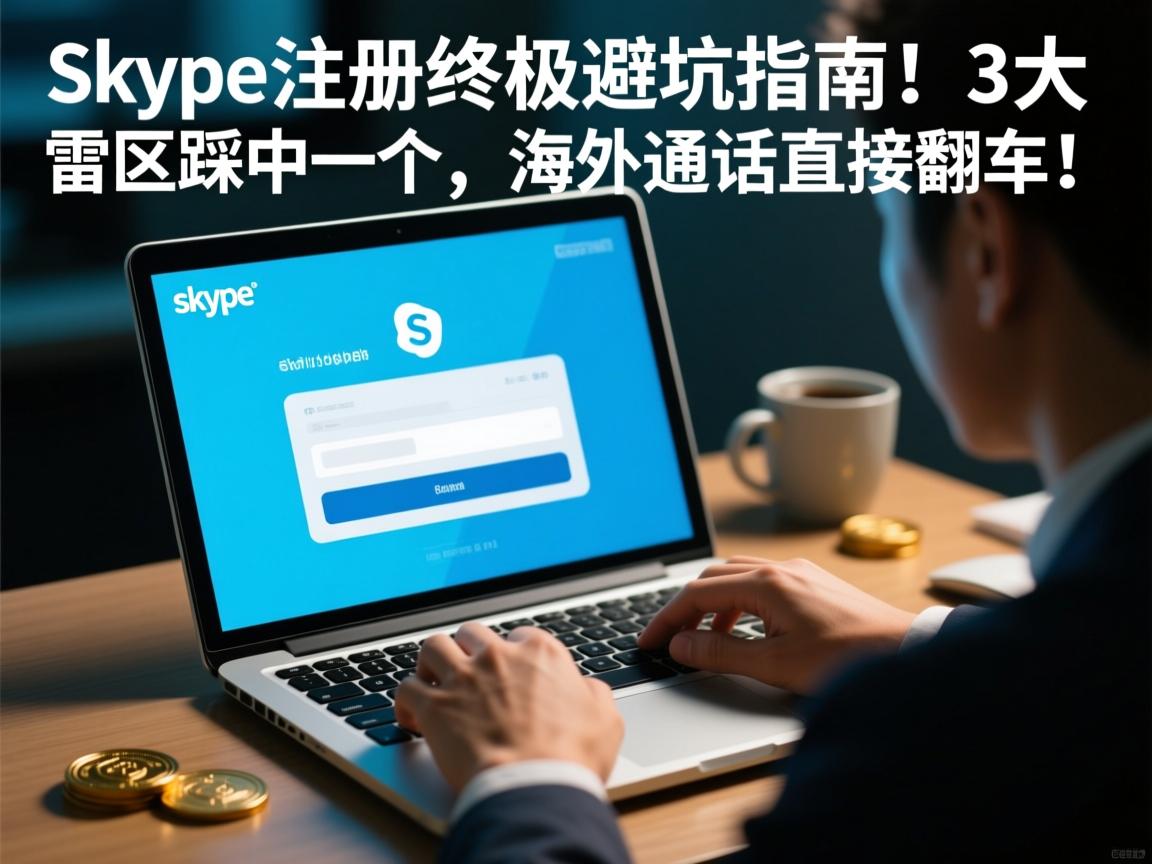 Skype注册终极避坑指南!3大雷区踩中一个,海外通话直接翻车!