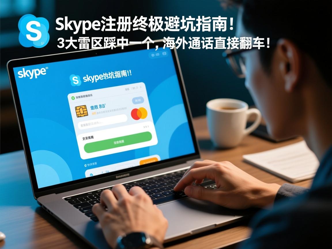 Skype注册终极避坑指南!3大雷区踩中一个,海外通话直接翻车!