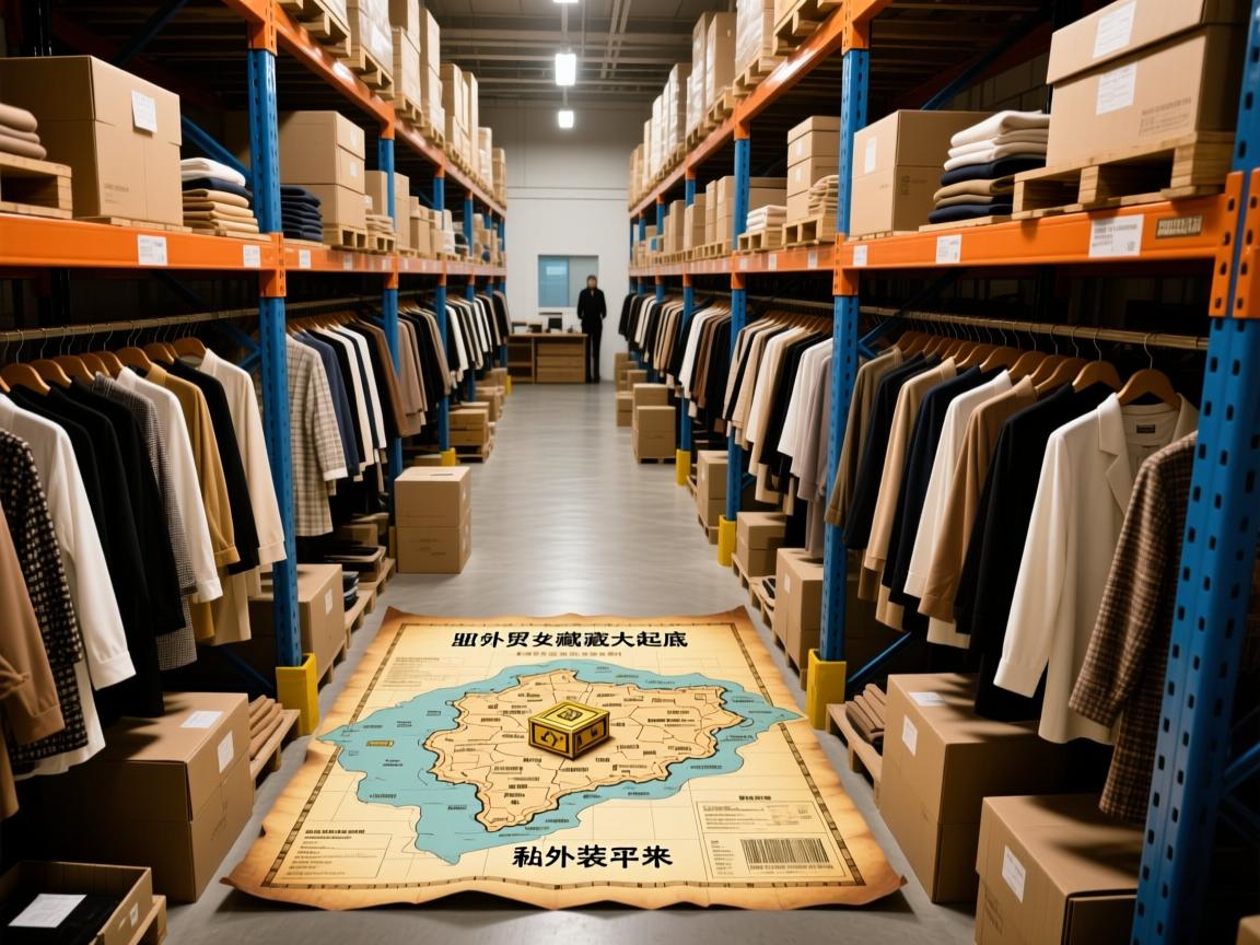 即墨外贸女装藏宝图曝光!30年买手私藏仓库大起底