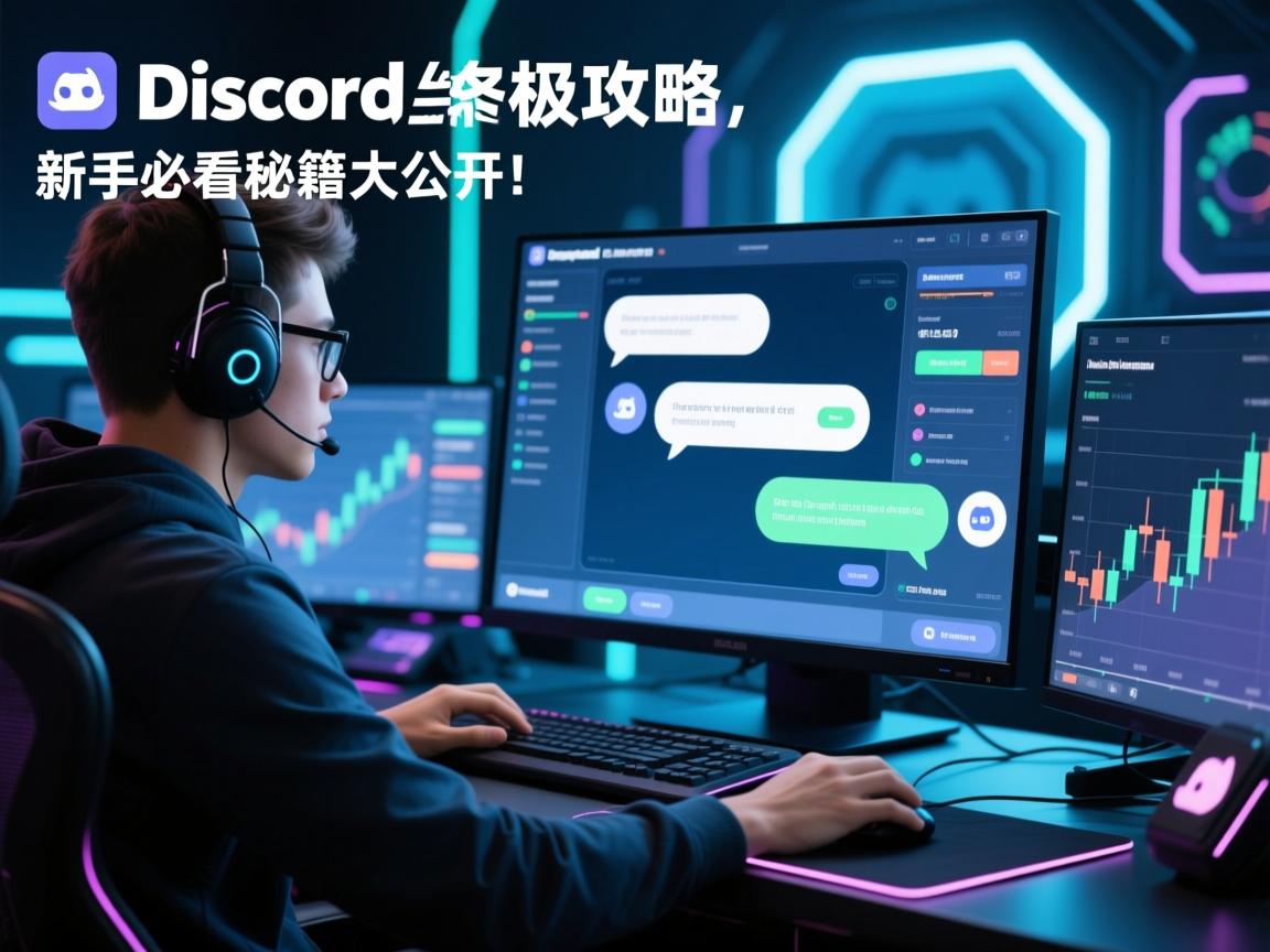 Discord终极攻略,从零上手DC聊天神器,新手必看秘籍大公开!