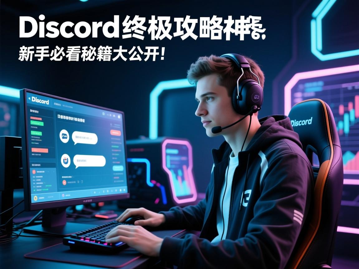 Discord终极攻略,从零上手DC聊天神器,新手必看秘籍大公开!