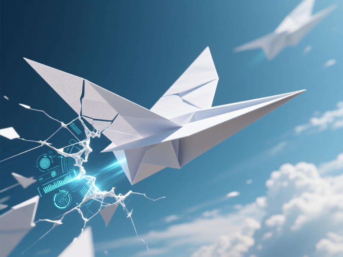 纸翼破空,一张薄纸如何征服天空的终极秘密