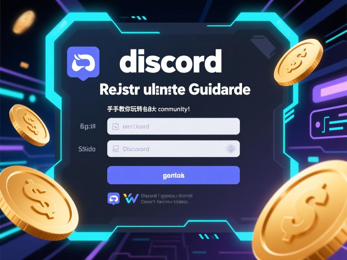 Discord注册终极指南,手把手教你玩转全球最大游戏社区!