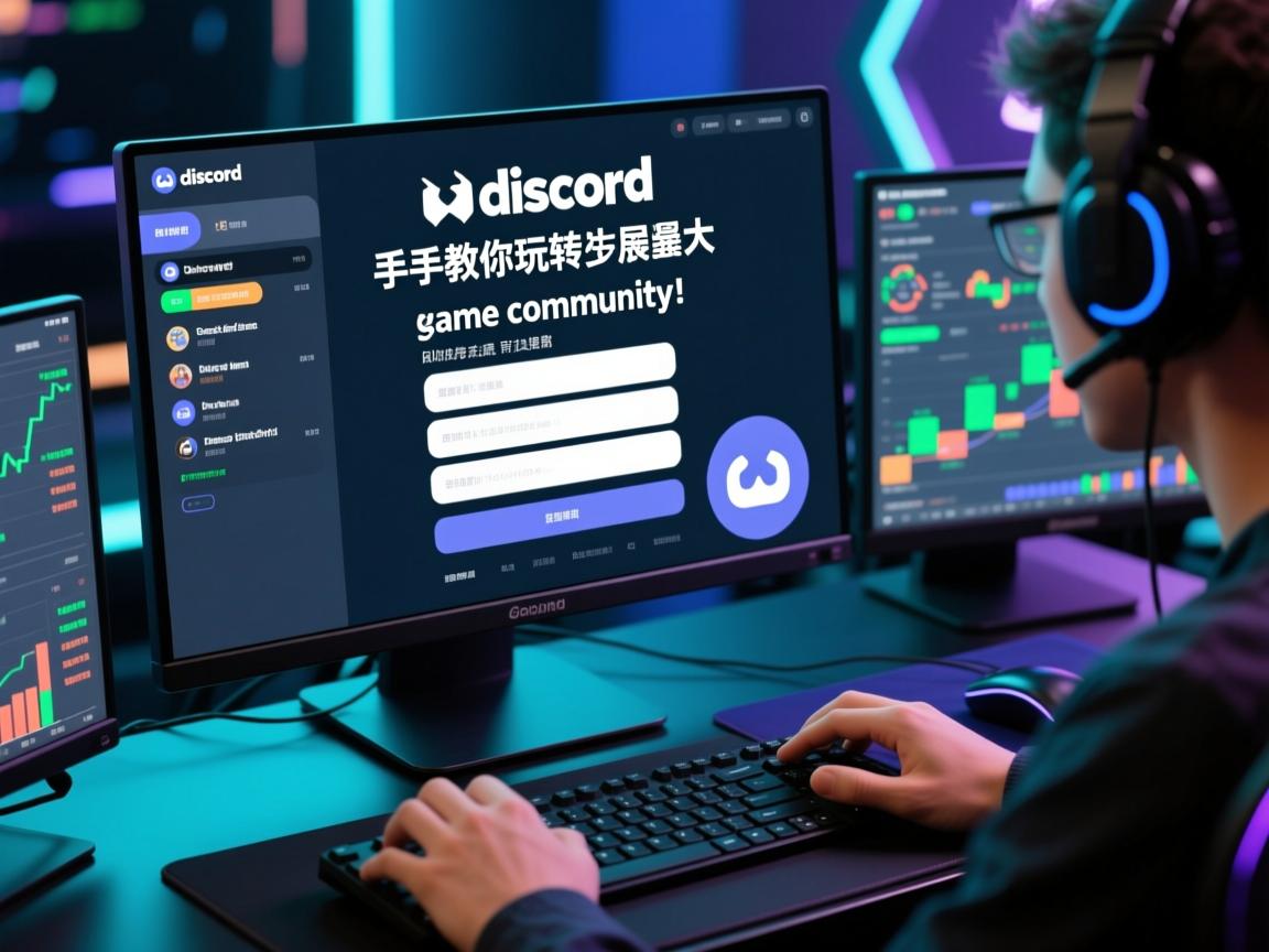 Discord注册终极指南,手把手教你玩转全球最大游戏社区!