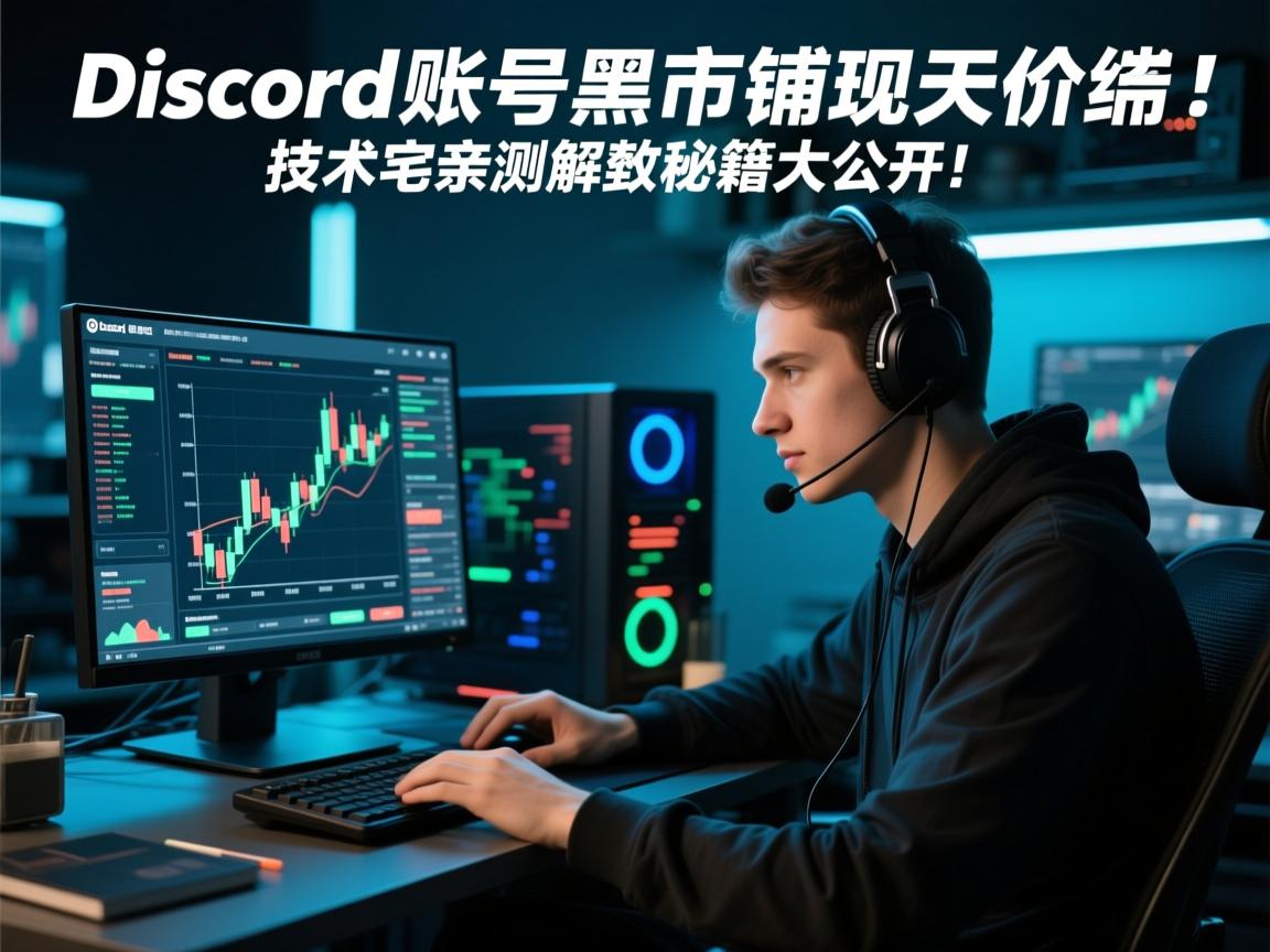 Discord账号黑市惊现天价交易!技术宅亲测解封秘籍大公开