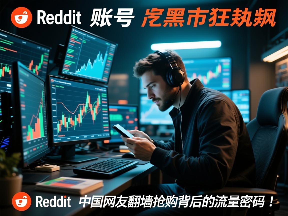 Reddit账号黑市狂飙,中国网友翻墙抢购背后的流量密码!