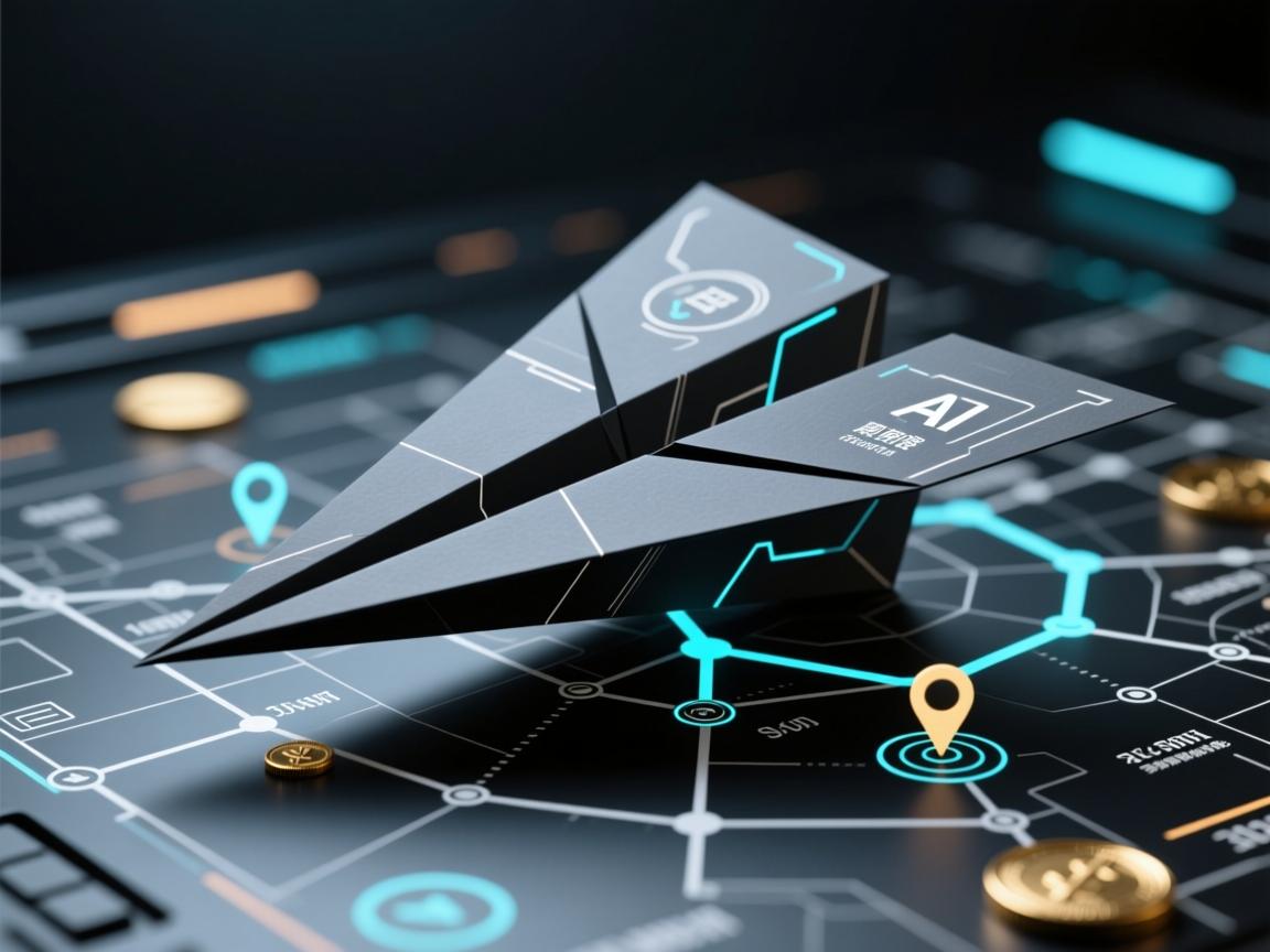 纸飞机黑科技大揭秘，AI教程解锁隐藏功能，竟能导航定位？