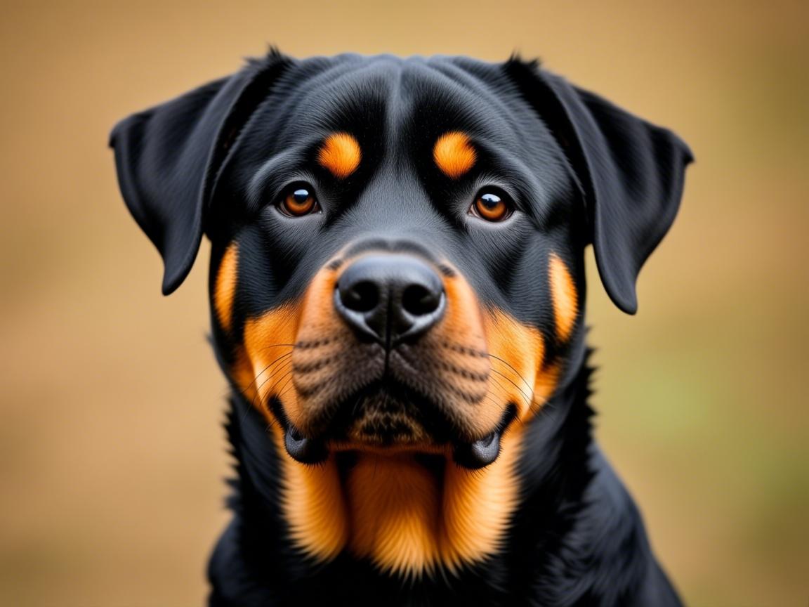 罗威纳犬图片大全,从萌犬到猛兽的视觉档案,99%的人没见过第7张!