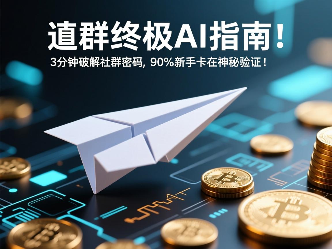 纸飞机加群终极AI指南,3分钟破解社群密码,90%新手卡在神秘验证!