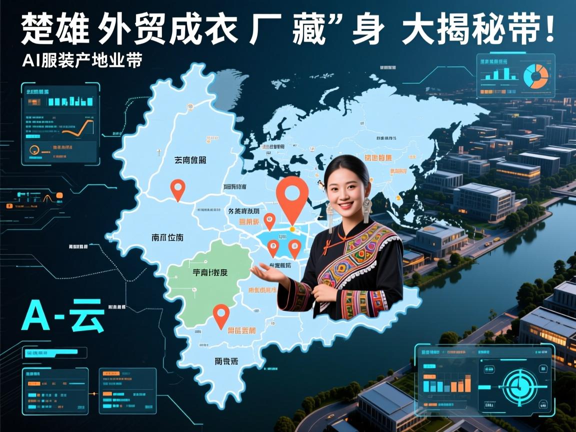 楚雄外贸成衣厂藏身地图大揭秘!AI定位云南隐秘服装产业带