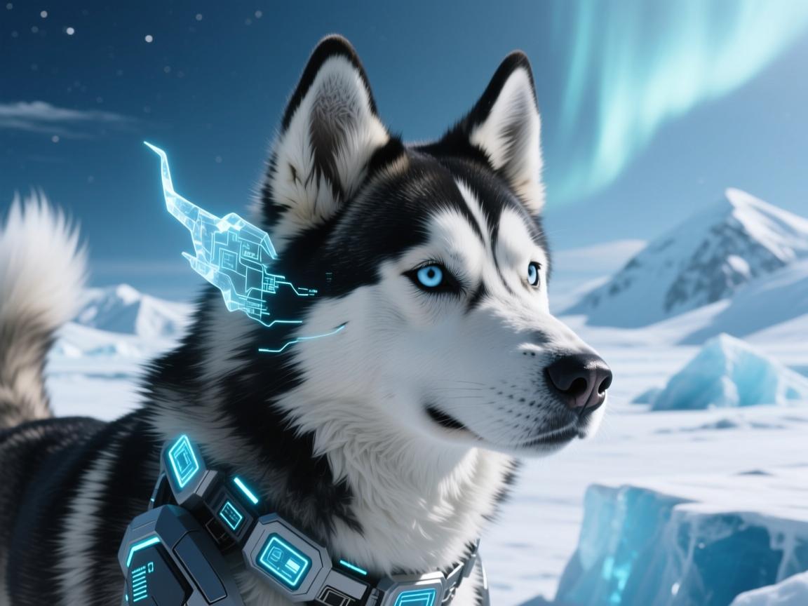哈士奇,冰原精灵的视觉盛宴与灵魂解码