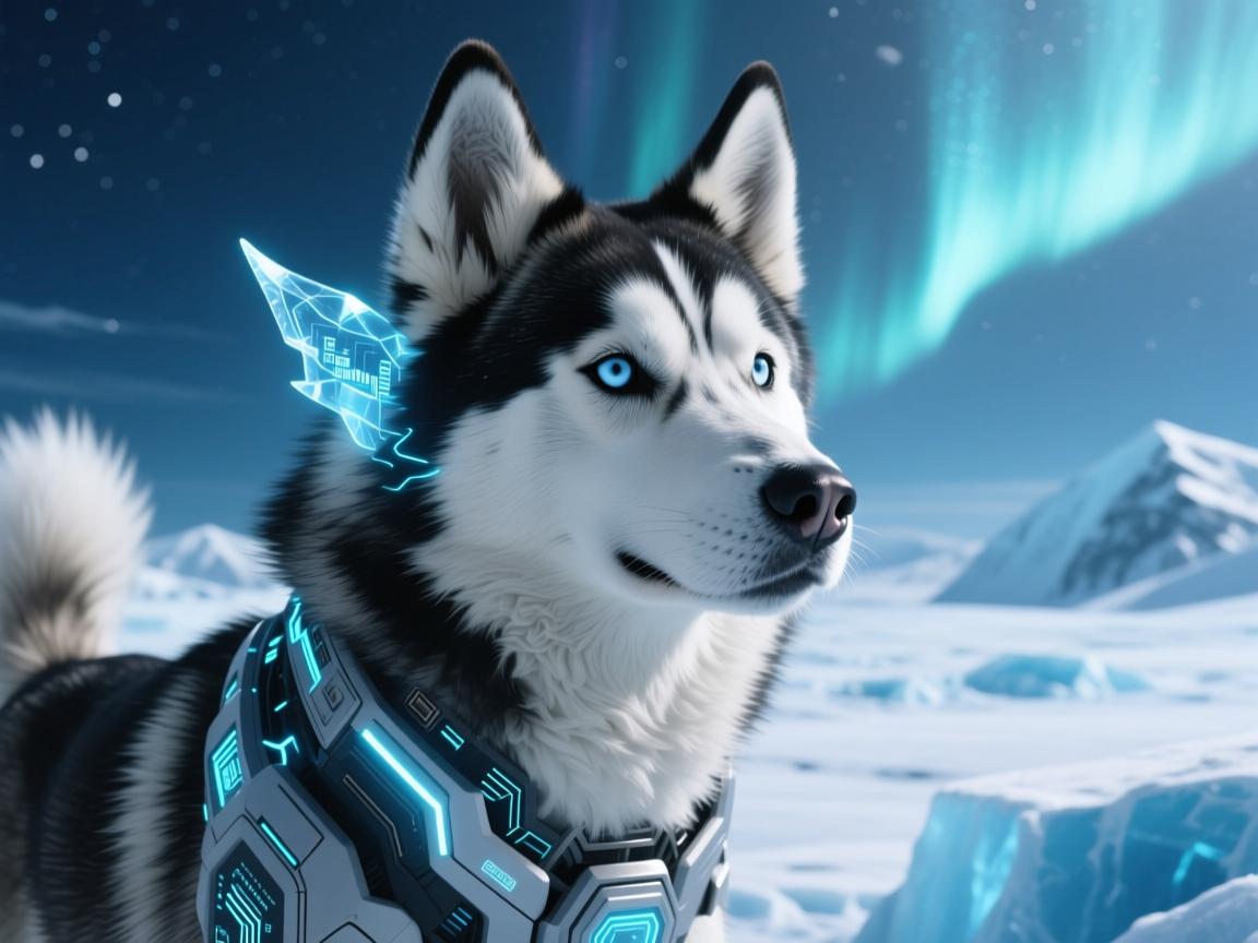 哈士奇,冰原精灵的视觉盛宴与灵魂解码