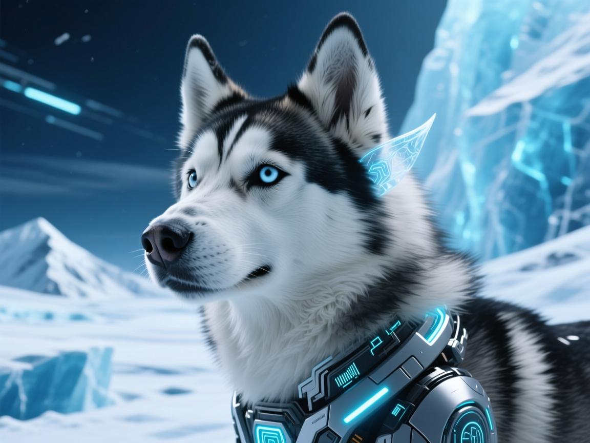 哈士奇,冰原精灵的视觉盛宴与灵魂解码