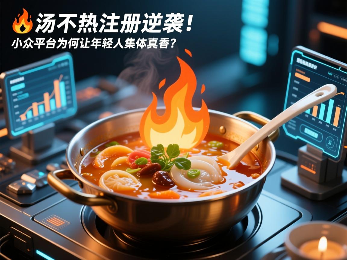 🔥汤不热注册逆袭!小众平台为何让年轻人集体真香?