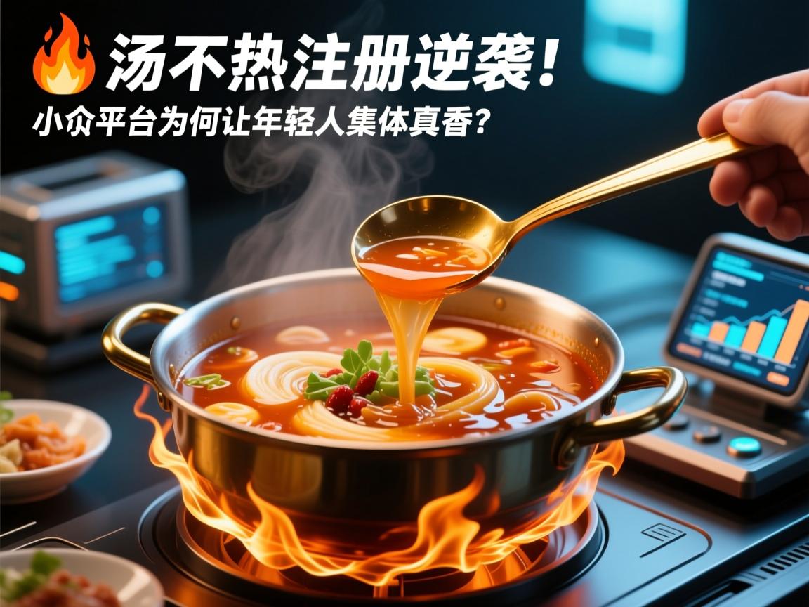 🔥汤不热注册逆袭!小众平台为何让年轻人集体真香?