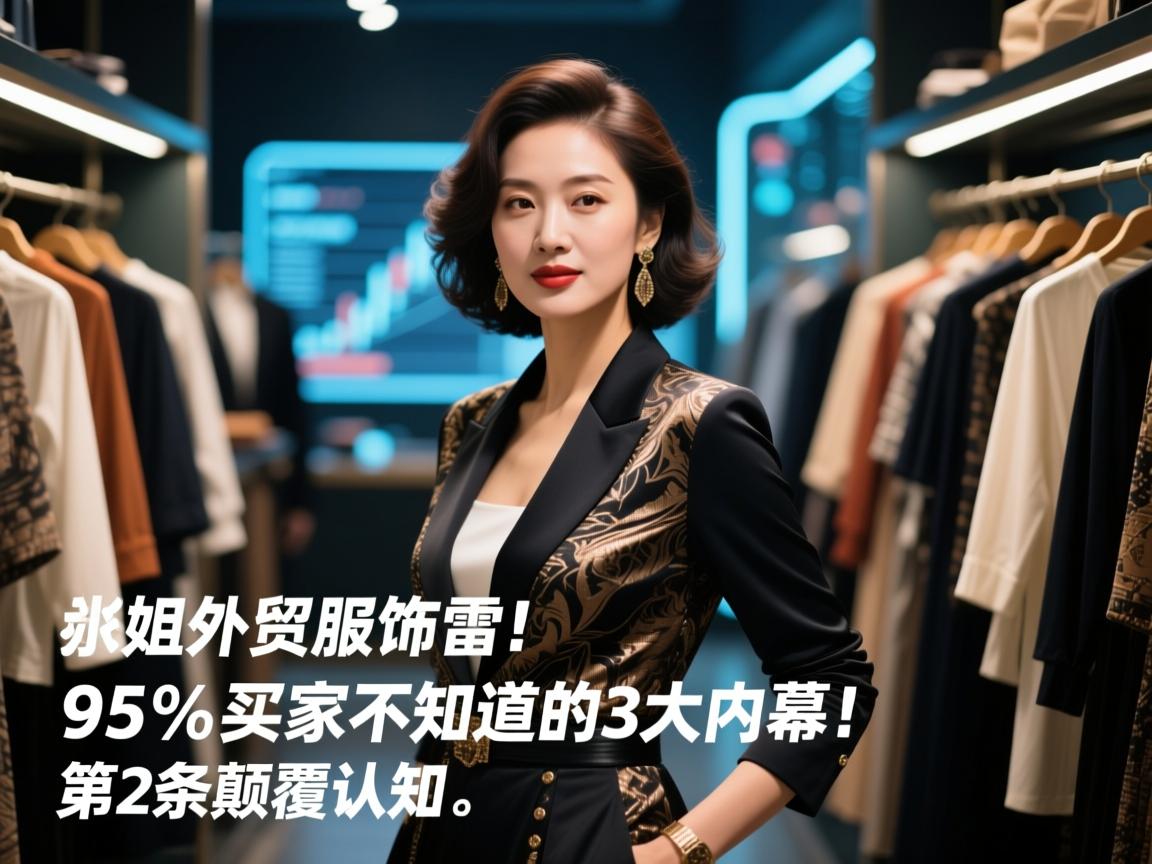 张姐外贸服饰暴雷!95%买家不知道的3大内幕,第2条颠覆认知