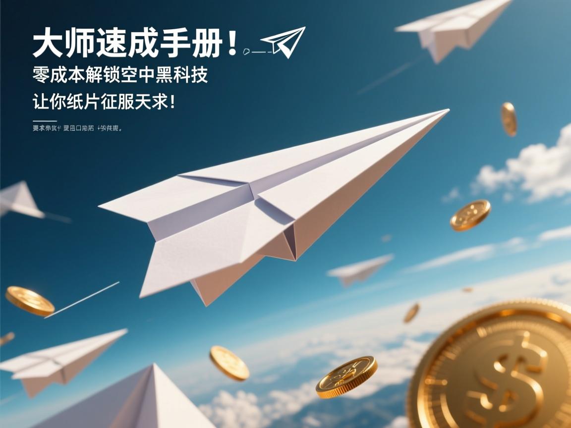 纸飞机大师速成手册,零成本解锁空中黑科技,让你的纸片征服天际!