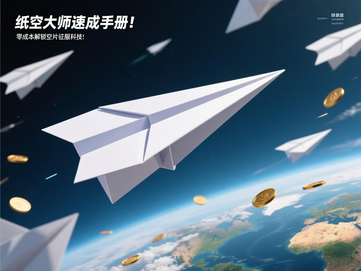 纸飞机大师速成手册,零成本解锁空中黑科技,让你的纸片征服天际!