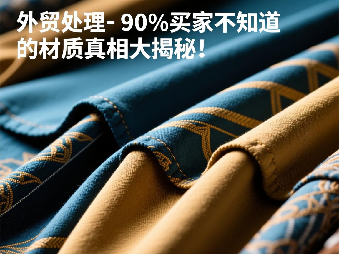 外贸处理面料,90%买家不知道的材质真相大揭秘!