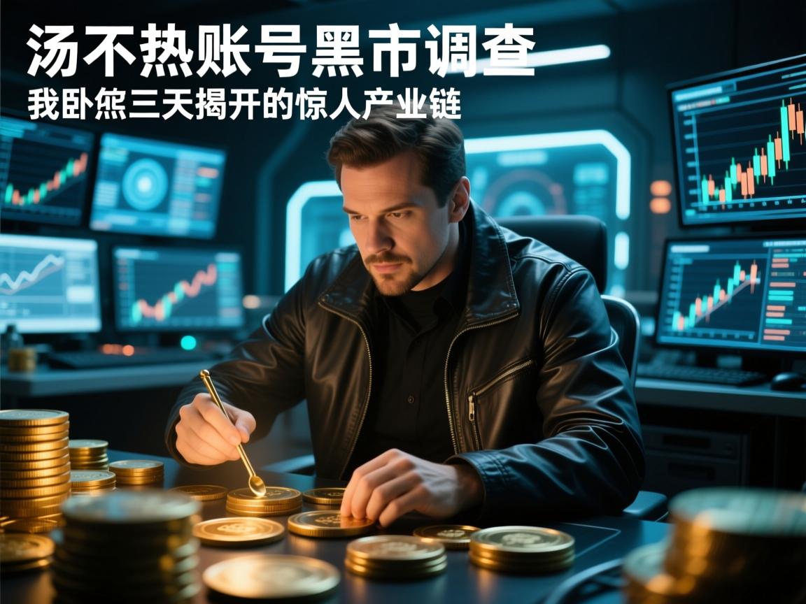 汤不热账号黑市调查,我卧底三天揭开的惊人产业链