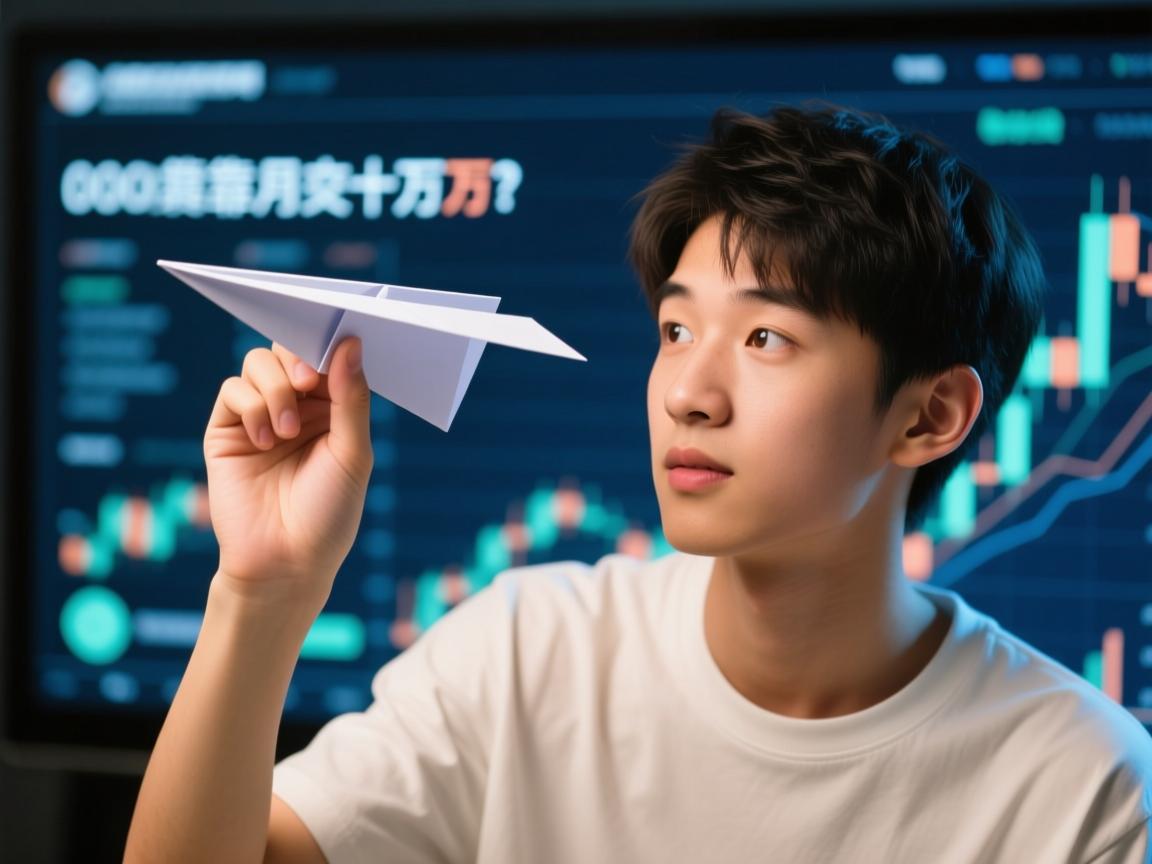 纸飞机教程视频全网疯传!00后小伙靠这招月入十万?真相令人咋舌!
