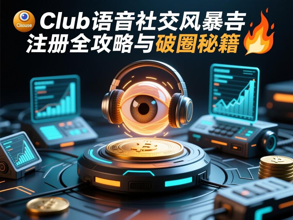 语音社交风暴眼,Clubhouse注册全攻略与破圈秘籍🔥