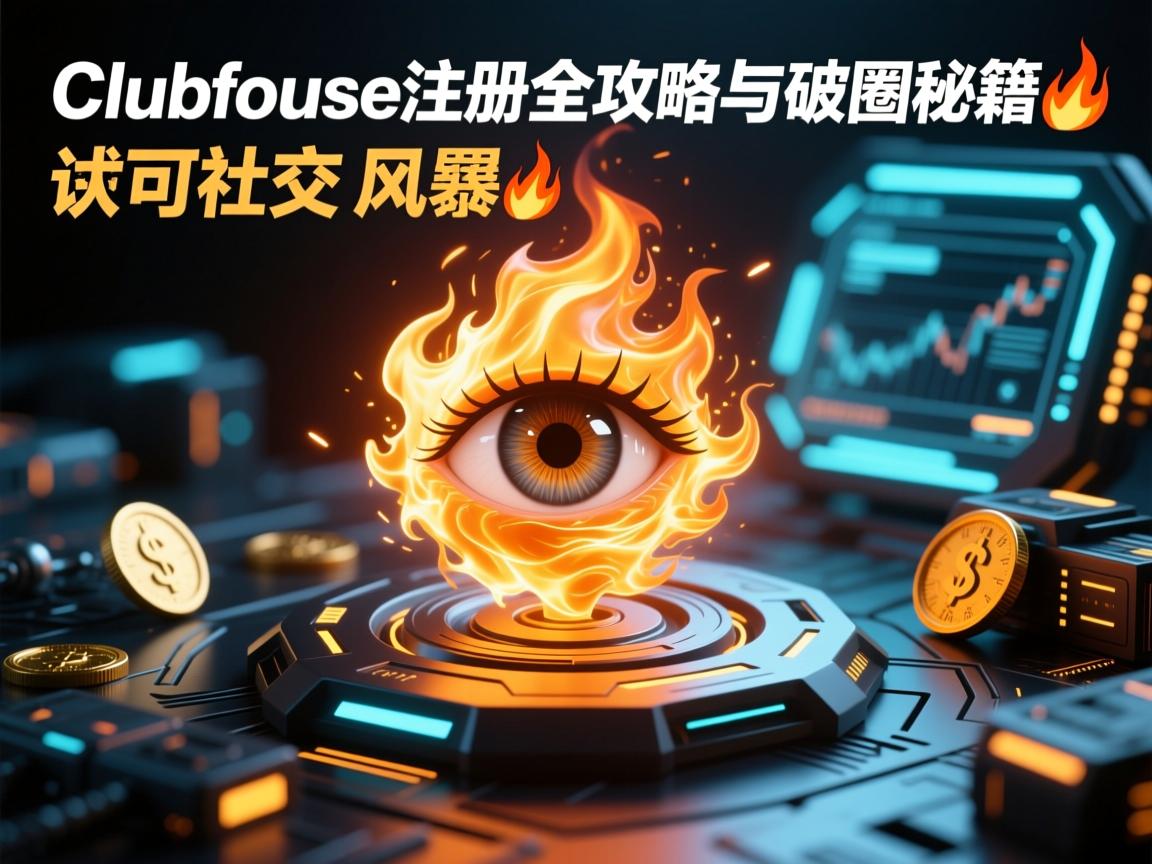 语音社交风暴眼,Clubhouse注册全攻略与破圈秘籍🔥