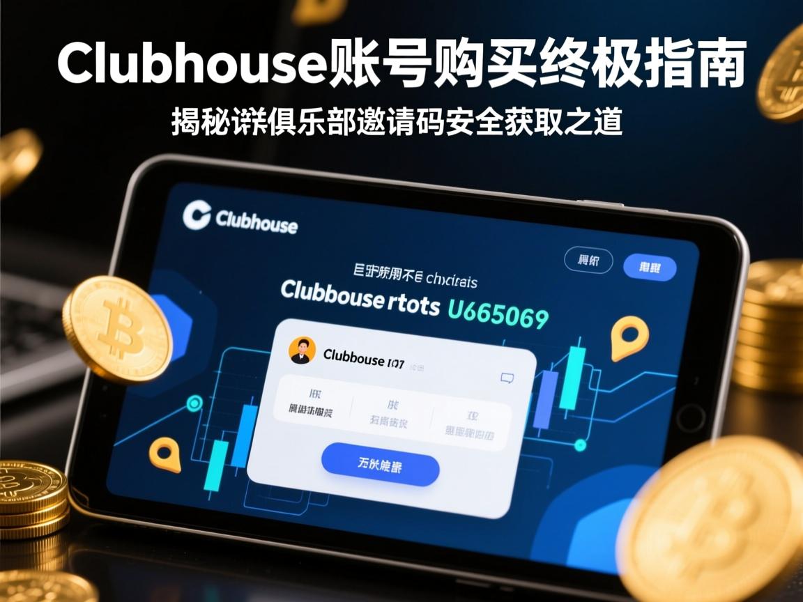 Clubhouse账号购买终极指南,揭秘语音俱乐部邀请码安全获取之道