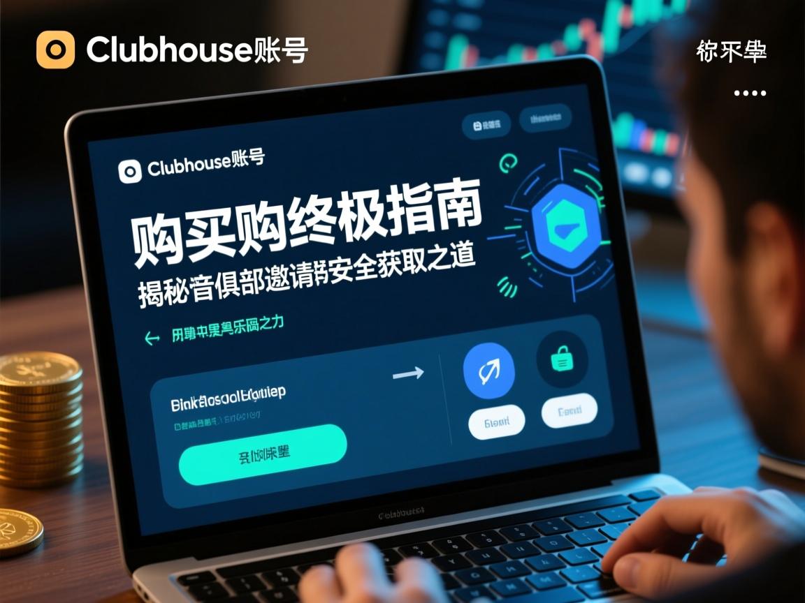 Clubhouse账号购买终极指南,揭秘语音俱乐部邀请码安全获取之道