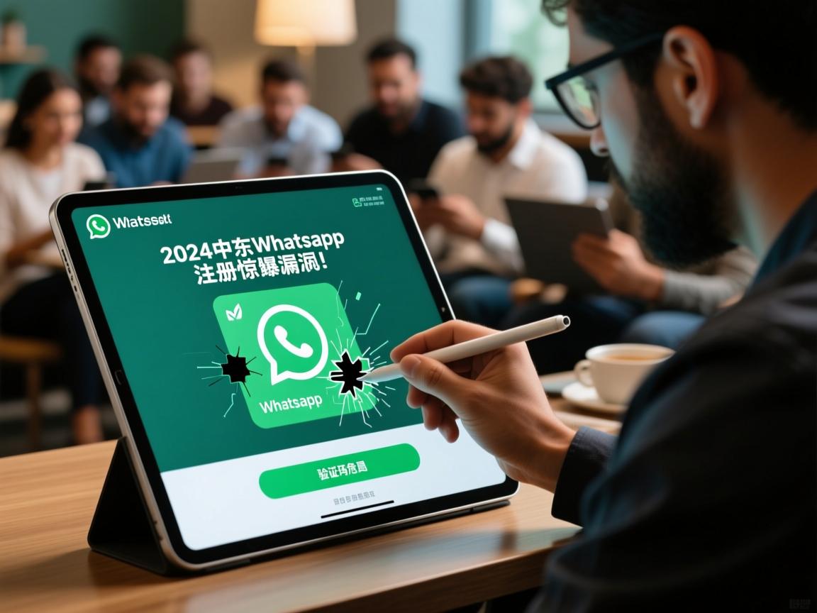 2024中东WhatsApp注册惊爆漏洞!平板用户集体遭遇幽灵验证码危机
