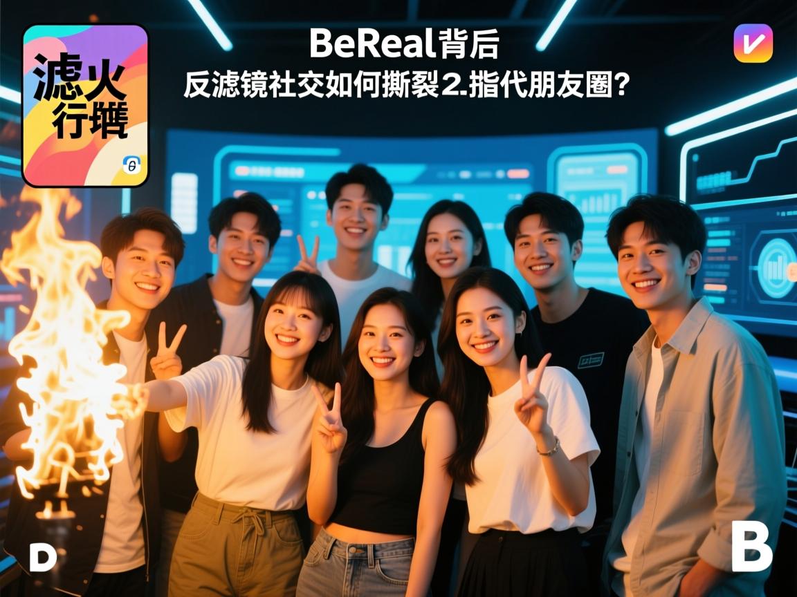 BeReal爆火背后,反滤镜社交如何撕裂Z世代朋友圈?注册避坑指南全解析