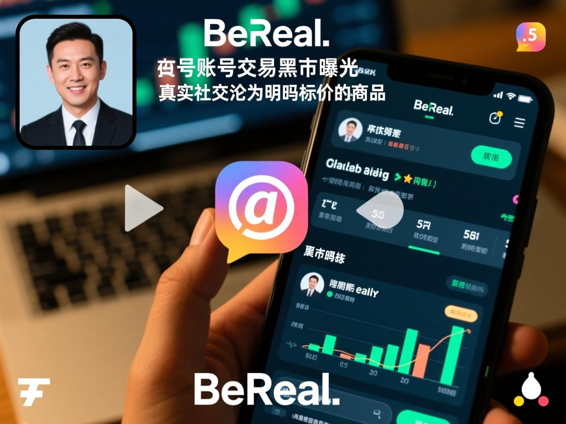 BeReal账号交易黑市曝光，当真实社交沦为明码标价的商品