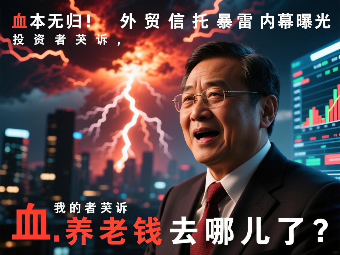 血本无归!外贸信托暴雷内幕曝光,投资者哭诉,我的养老钱去哪儿了?
