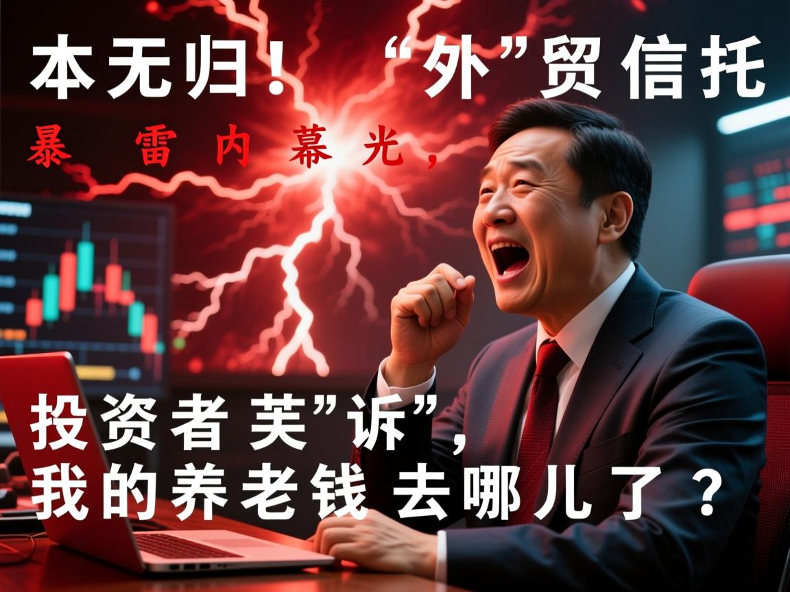 血本无归!外贸信托暴雷内幕曝光,投资者哭诉,我的养老钱去哪儿了?