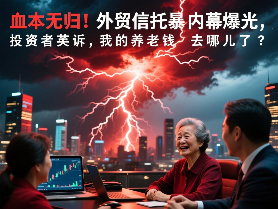 血本无归!外贸信托暴雷内幕曝光,投资者哭诉,我的养老钱去哪儿了?