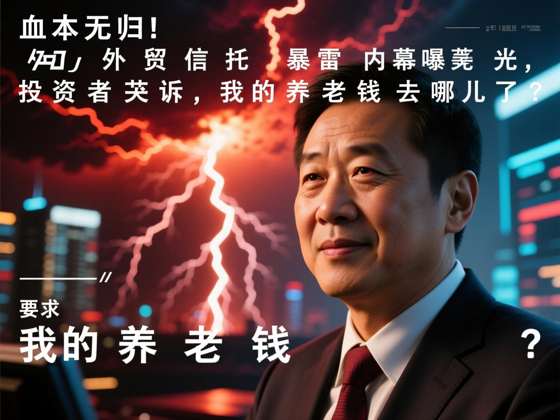 血本无归!外贸信托暴雷内幕曝光,投资者哭诉,我的养老钱去哪儿了?
