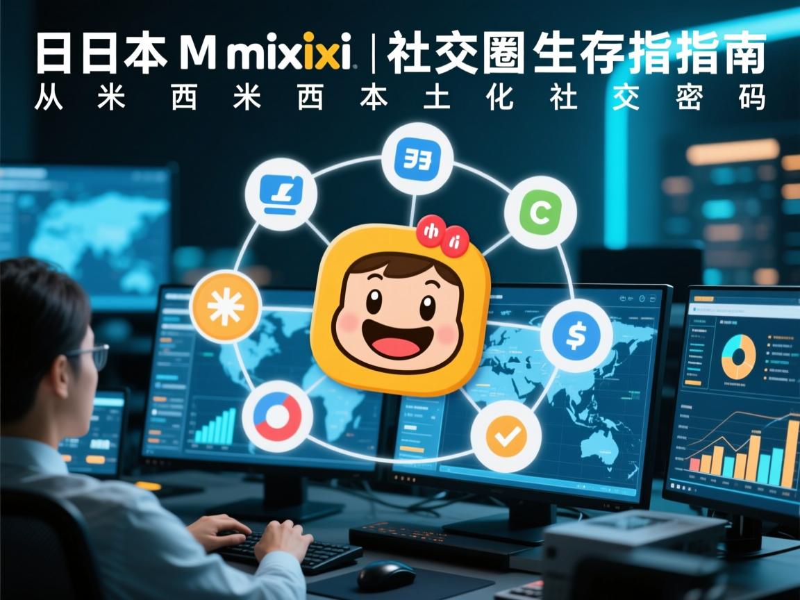 日本Mixi社交圈生存指南,从米西米西到本土化社交密码