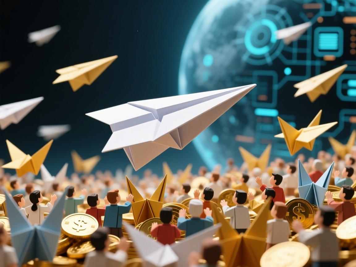 纸飞机霸屏!千万人沉迷的折纸科学,竟藏着童年回忆的终极秘密?