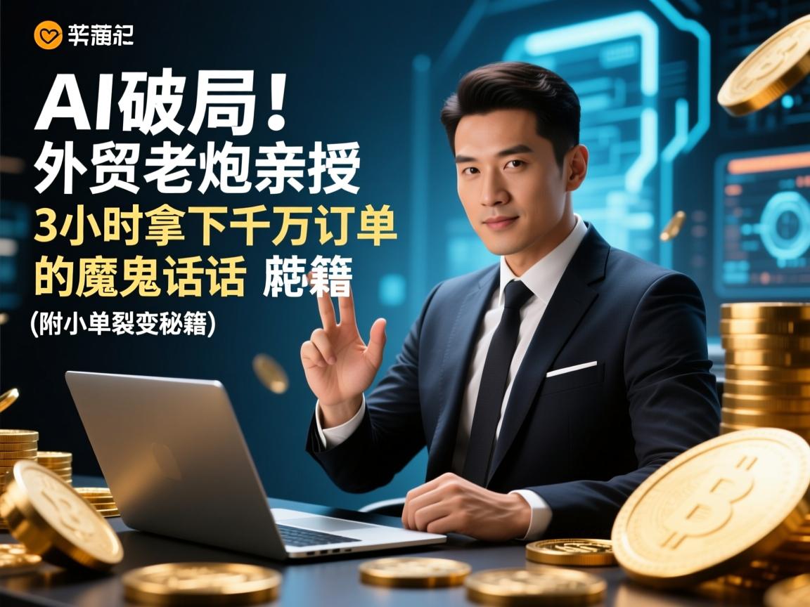 AI破局!外贸老炮亲授,3小时拿下千万订单的魔鬼话术(附小单裂变秘籍)
