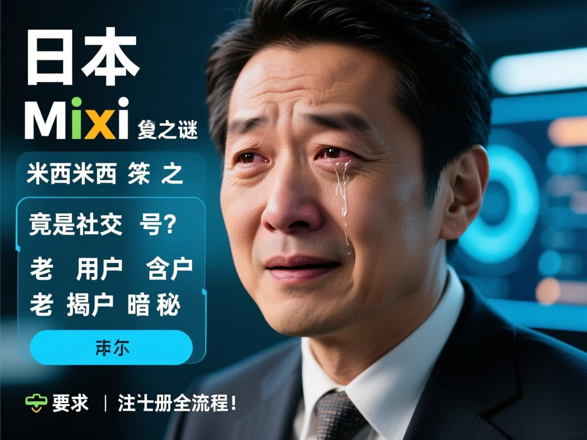 日本Mixi复活之谜,米西米西竟是社交暗号?老用户含泪揭秘注册全流程!
