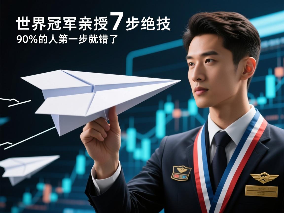 纸飞机暗藏玄机!世界冠军亲授7步绝技,90%的人第一步就错了