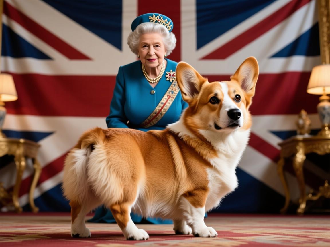 柯基犬图片背后的秘密,英国女王最爱,为何电臀短腿征服全球?