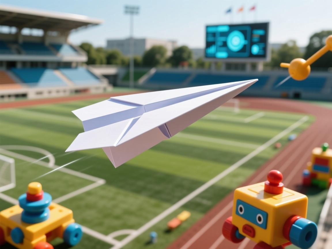 纸飞机,从童年玩具到空气动力学奇迹,解锁飞越操场的终极秘密!