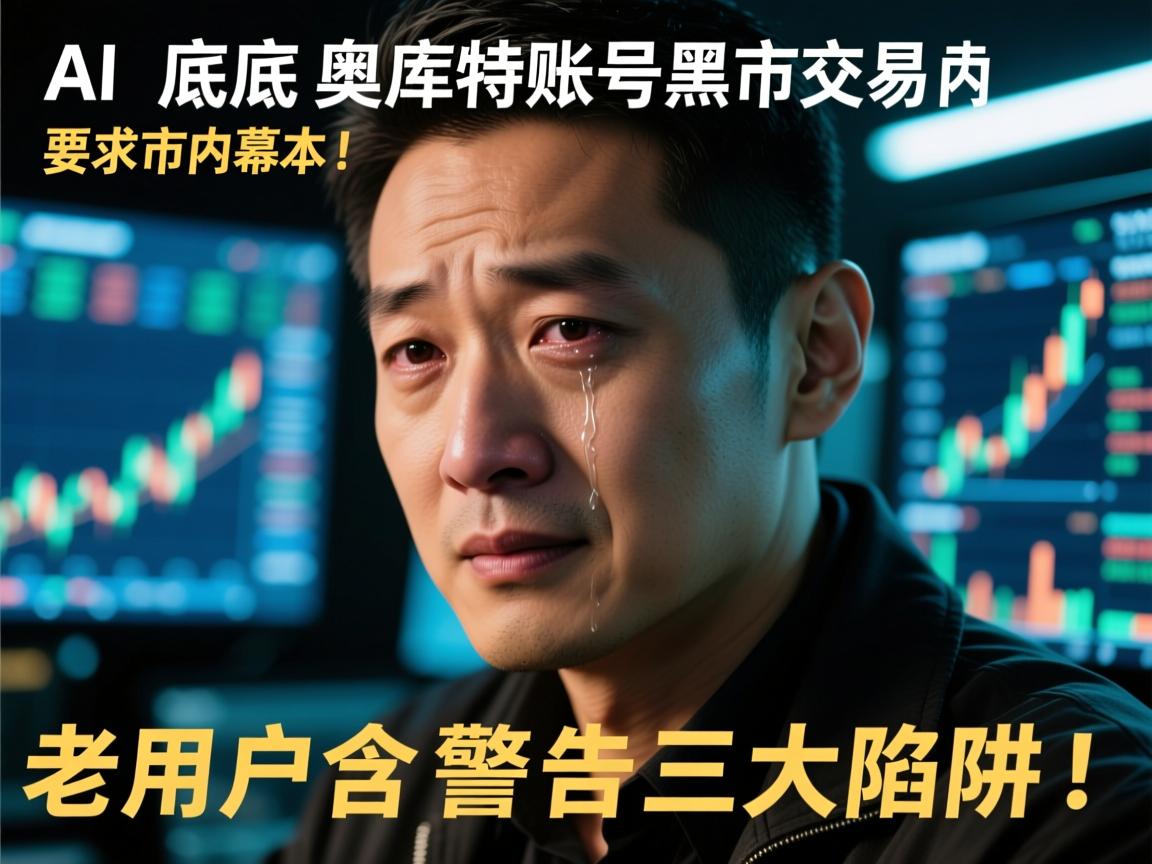 AI起底,奥库特账号黑市交易内幕,老用户含泪警告三大陷阱!