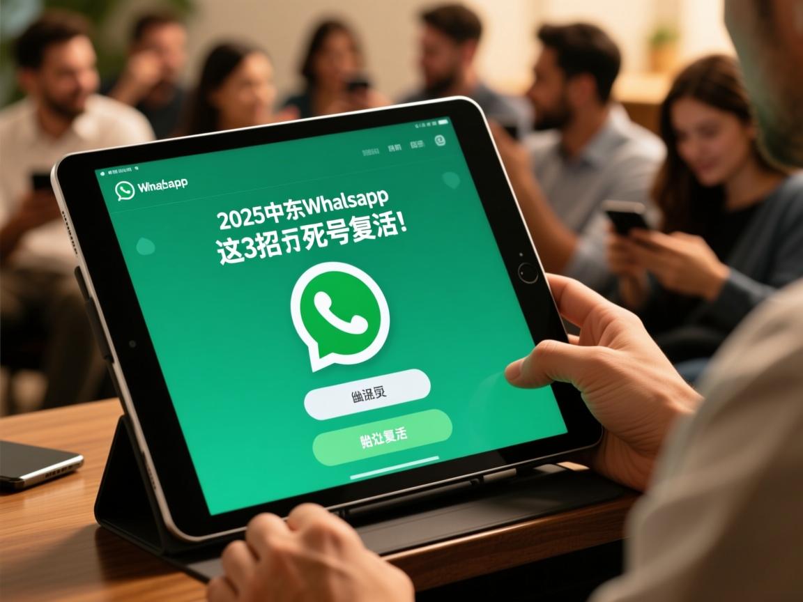 2025中东WhatsApp注册惊现幽灵验证码!平板用户集体暴走,这3招让死号复活